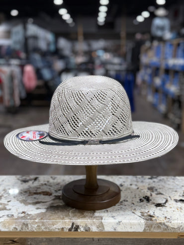 5100-2CBLK | AMERICAN STRAW HAT OPEN CROWN 4 1/4 INCH BRIM