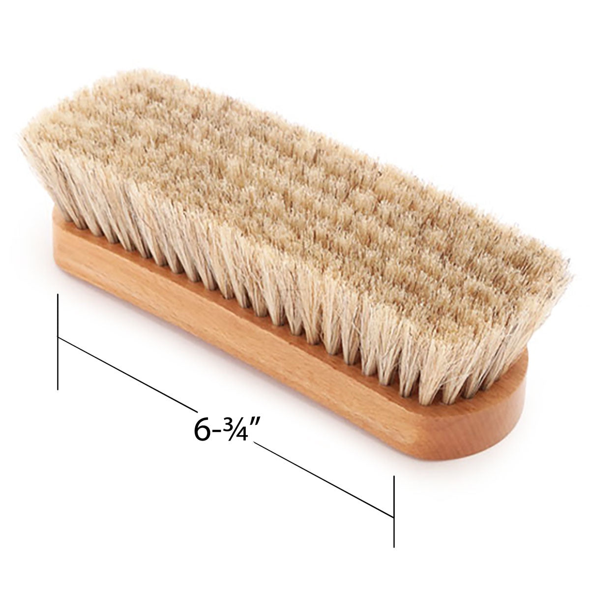 0401006 | 100% HORSEHAIR BOOT BRUSH - GREY