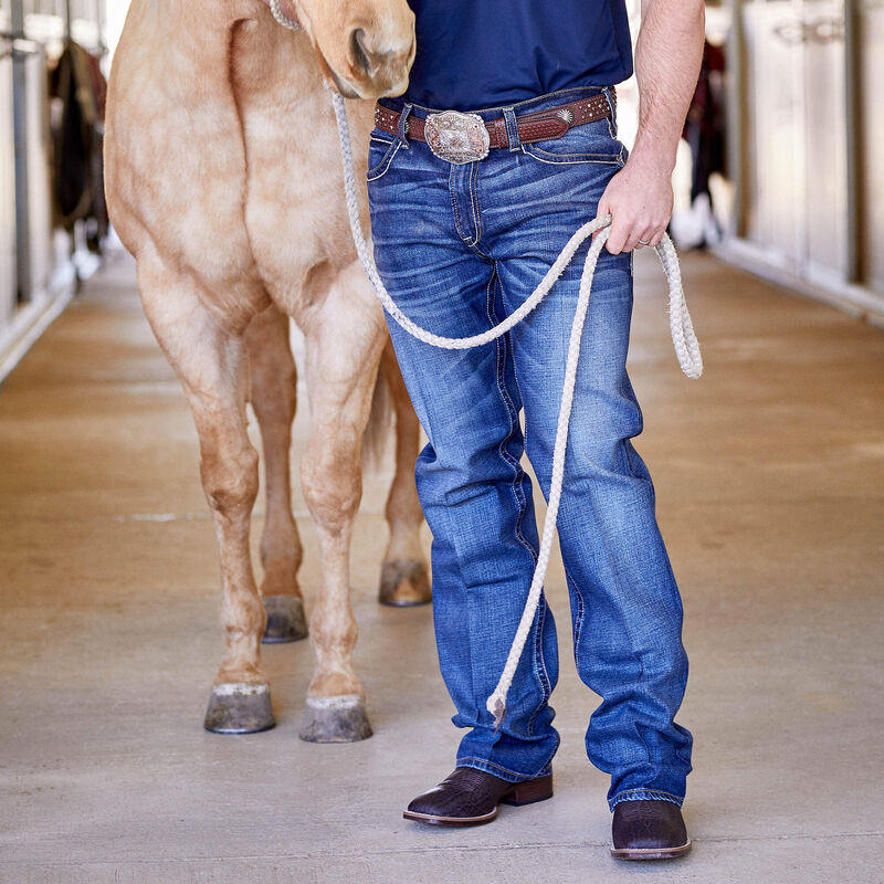 10026664 | ARIAT MENS M2 GRAYSON TRADITIONAL RELAXED BOOTCUT JEAN-FARGO