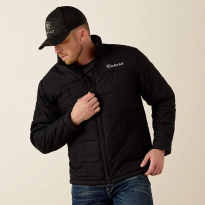 10028355 | ARIAT MEN'S BLACK CRIUS INSULATED JACKET