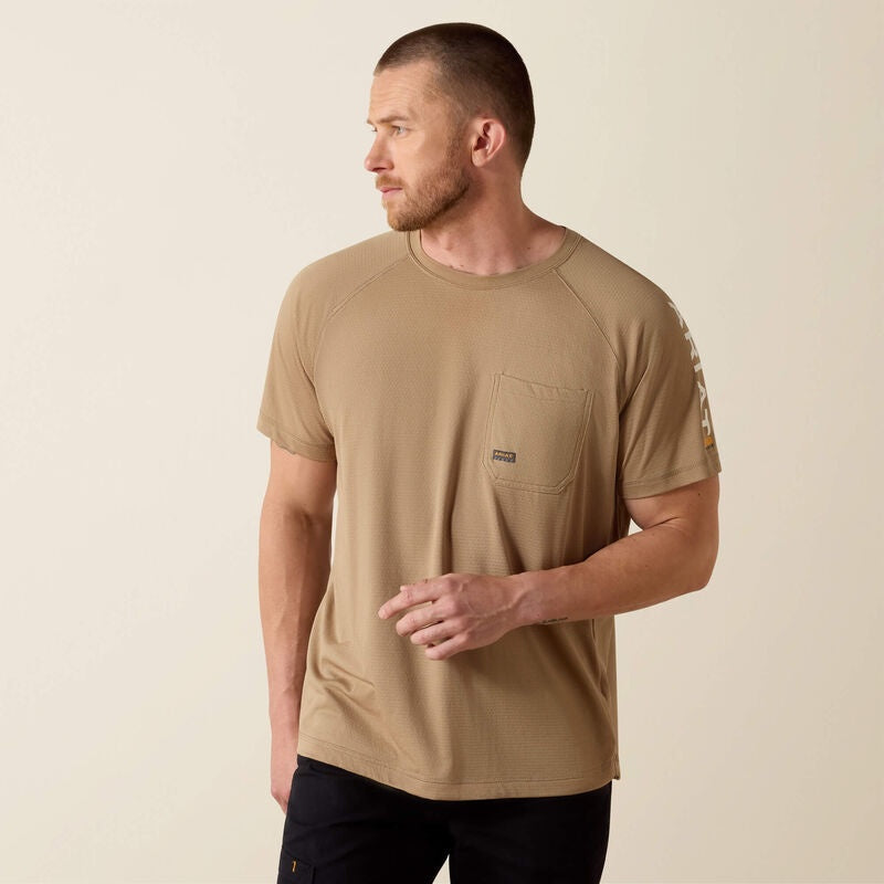 10031036 | MEN'S ARIAT REBAR HEAT FIGHTER S/S TEE