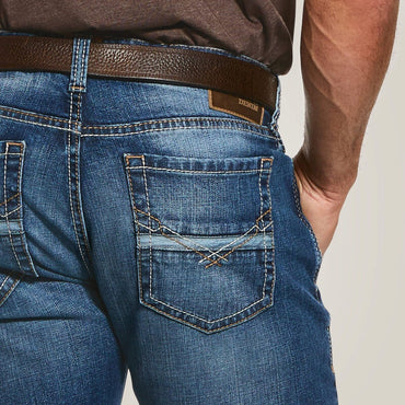 10032321 | ARIAT MEN'S M7 ROCKER STRETCH NASSAU STACKABLE STRAIGHT LEG JEAN - SUMMIT