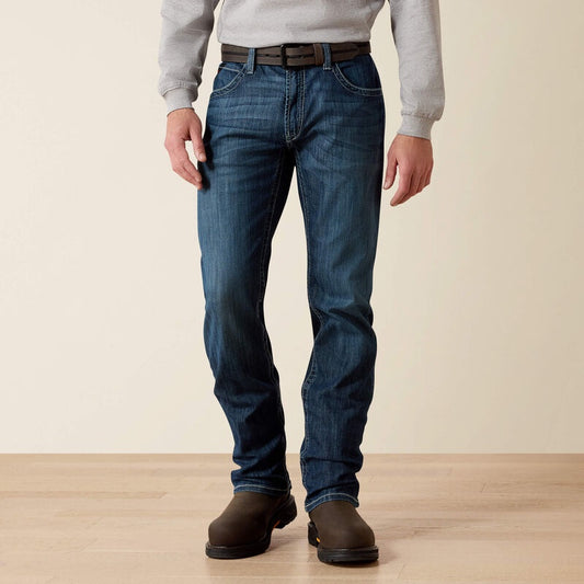 10036687 | MENS ARIAT FR M5 STRAIGHT LEG DURASTRETCH JEAN-BILLINGS