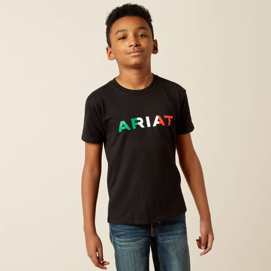 10039939 | ARIAT YOUTH VIVA MEXICO SS T-SHIRT - BLACK