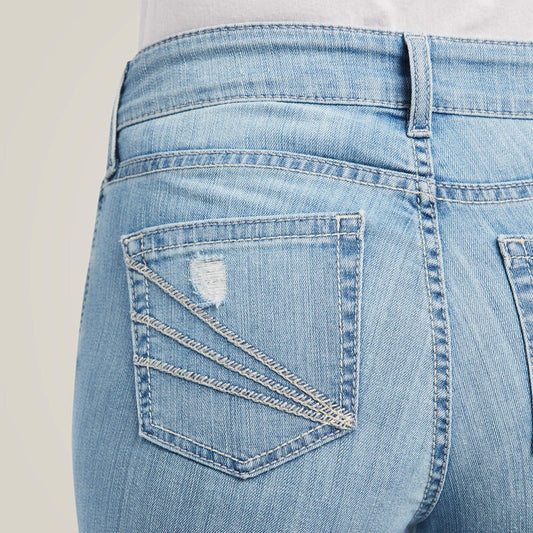 10040504 | ARIAT WOMENS HIGH RISE AISHA SLIM TROUSER JEAN-OHIO