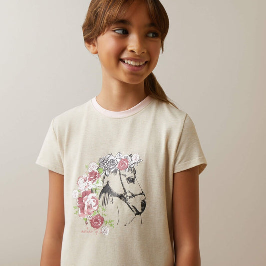 10043740 | ARIAT GIRLS FLORA T-SHIRT