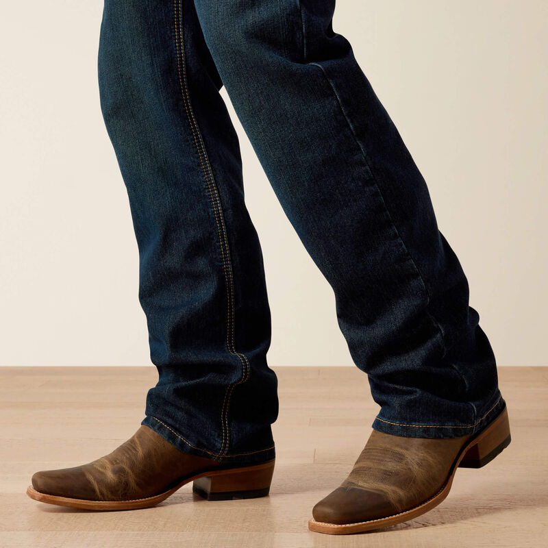 10044027 | MENS ARIAT M4 BLACKSTONE RELAXED BOOTCUT JEAN