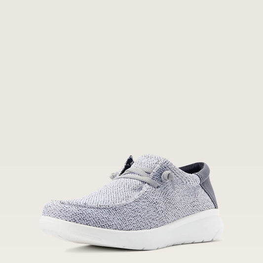 10044585 | ARIAT MEN'S DISTRESSED WHITE/DARK GREY HILO CASUAL SHOE