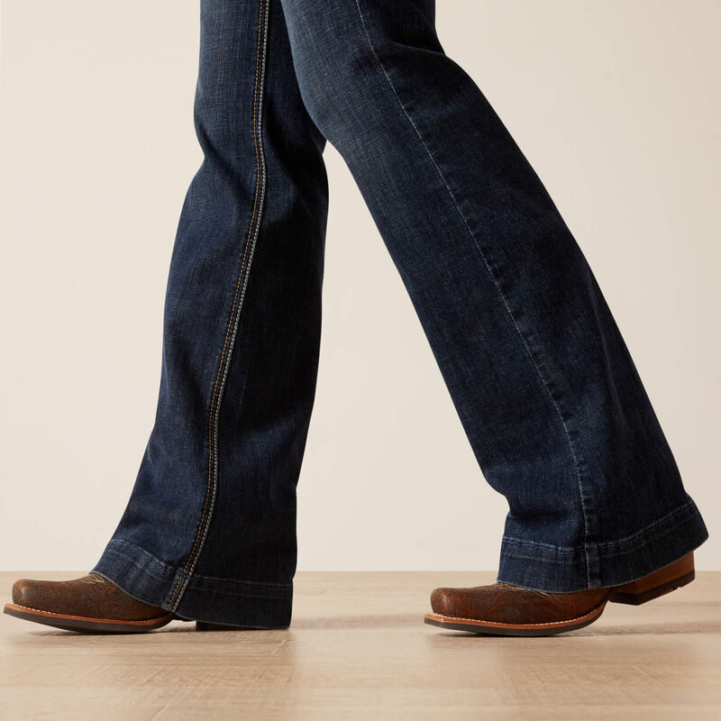10047324 | ARIAT WOMEN'S HIGH RISE NAZ SLIM TROUSER JEAN - FLORIDA