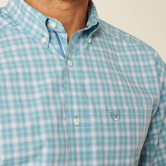 10051266 | ARIAT MEN'S BLUE HEAVEN PRO ERIN CLASSIC FIT SS SHIRT