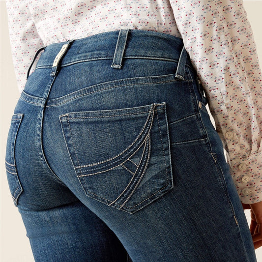 10051607 | ARIAT WOMENS ARIANA MID RISE BOOTCUT JEAN-ATHENA