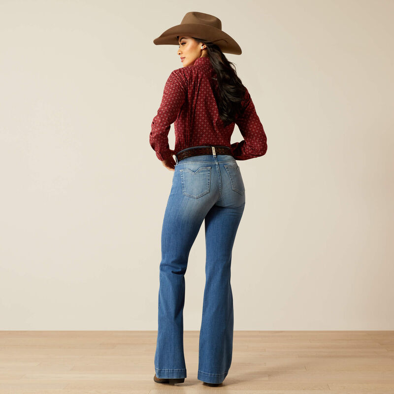 10051835 | ARIAT WOMENS CLAIRE HIGH RISE TROUSER JEAN-ANAHEIM