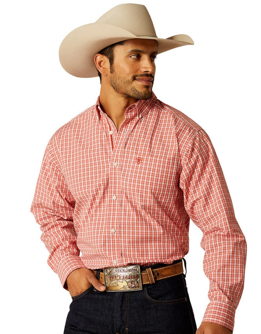 10052329 | ARIAT MENS PRO ROSCOE LS BD SHIRT
