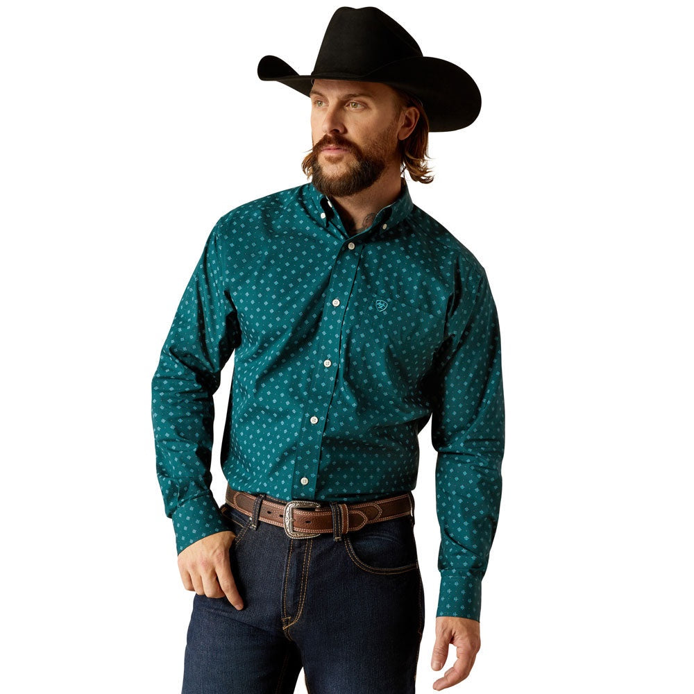 10052374 | ARIAT MENS WF GUNNAR LS BD SHIRT