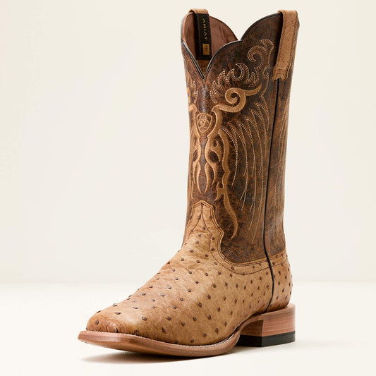 10053580 | ARIAT RIO OSTRICH HONEY TAN