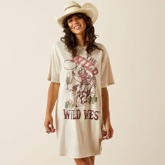 10058900 | ARIAT WOMENS WILD COWGIRL SS TEE