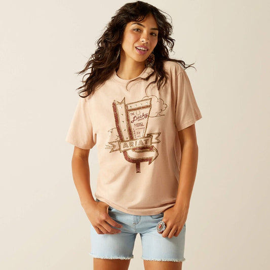 10060383 | ARIAT WOMEN'S LUCKY SHOE SS TEE