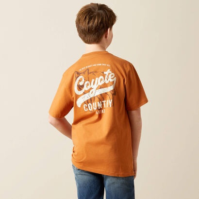 10065981 | ARIAT BOYS ADOBE COYOTE COUNTRY SS TEE