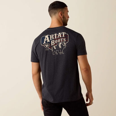 10071195 | ARIAT MEN'S AMERICAN BISON CLASSIC FIT S/S T-SHIRT
