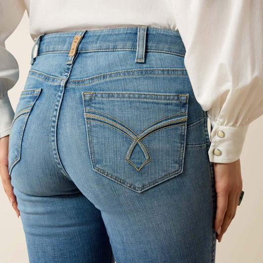 10072978 | ARIAT WOMEN'S HIGH RISE LORENA BOOT CUT JEAN -TENNESSEE