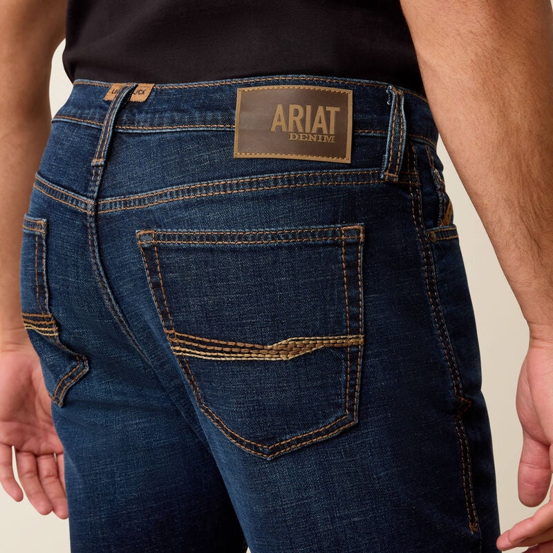10073010 | ARIAT MEN'S M8 MODERN BROCK SLIM STRAIGHT LEG JEAN - LANGSTON