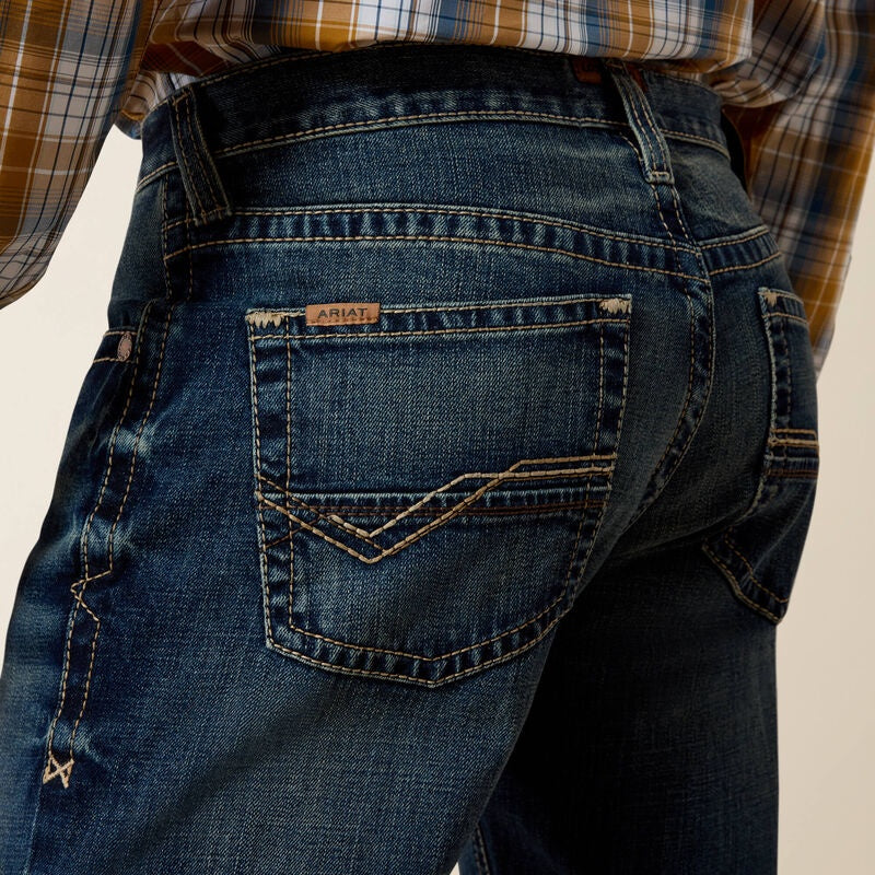 10073110 | ARIAT MEN'S M2 TRADITIONAL RELAXED RYDER BOOT CUT JEAN - LENNOX