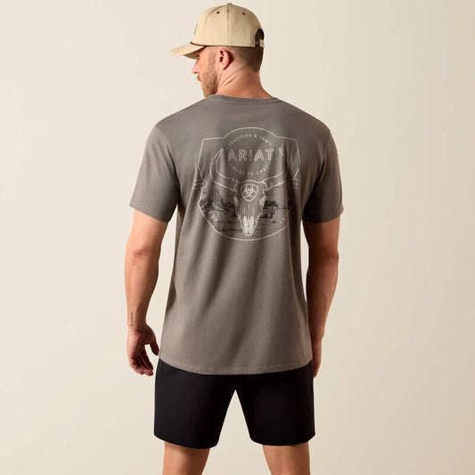 10073415 | ARIAT MEN'S DESERT BADGE TRADITIONAL CLASSIC FIT S/S T-SHIRT