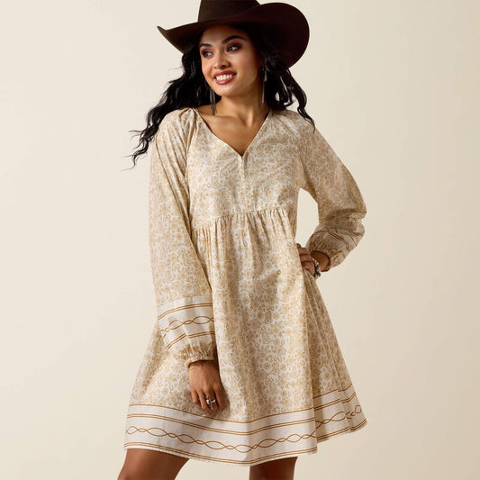 10073512 | ARIAT WOMEN'S ROSIE DRESS - BOOTS 'N' ROSES