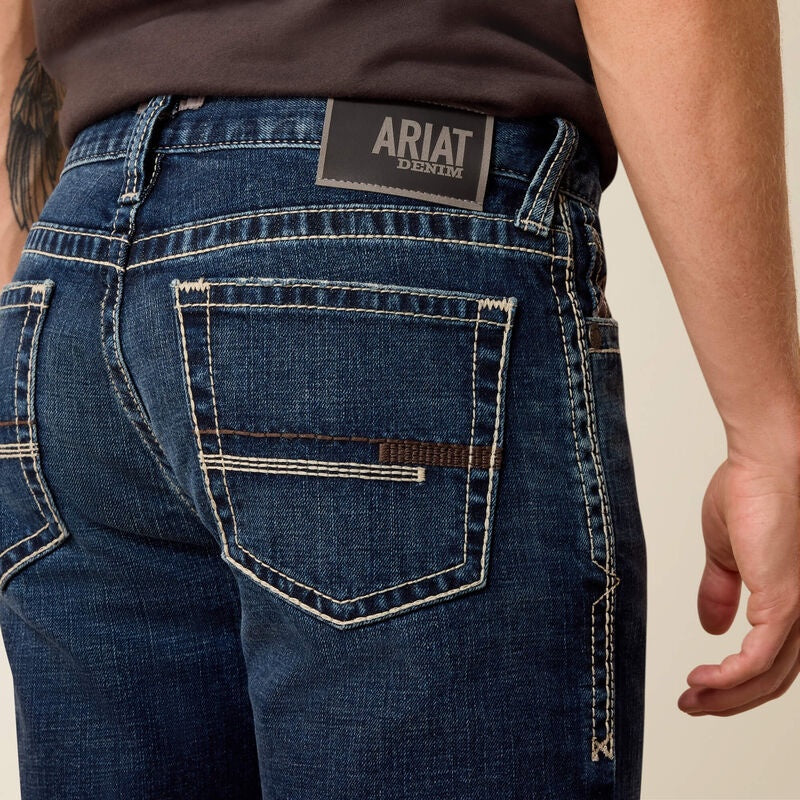 10074791 | ARIAT MEN'S M8 MODERN CARLINGTON SLIM STRAIGHT LEG JEAN - HILLCREST