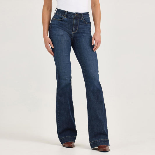 112367600 | WRANGLER WOMENS BESPOKE HIGH RISE TROUSER JEAN - ALEXANDRA