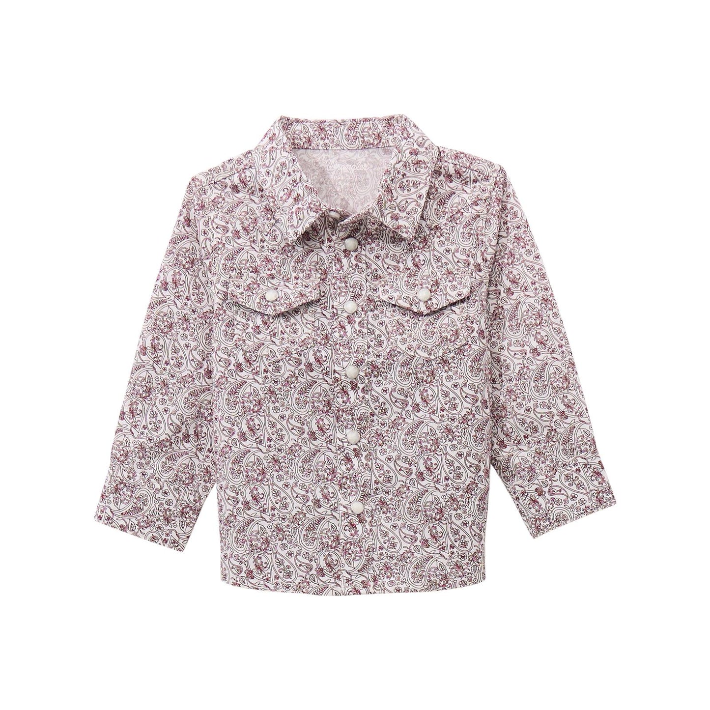 112369535 | WRANGLER BABY BOY PAISLEY PEARL SNAP