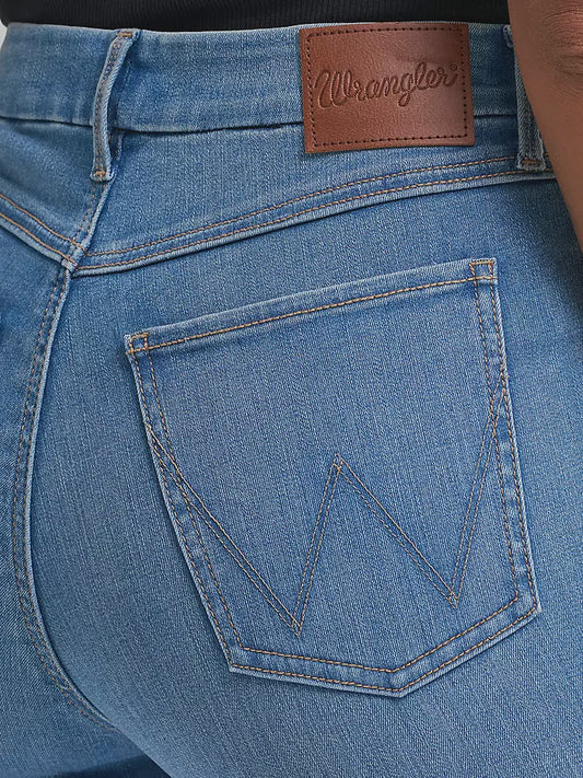 112374972 | WRANGLER WOMEN'S BESPOKE HIGH RISE TROUSER JEAN - BRISTOL