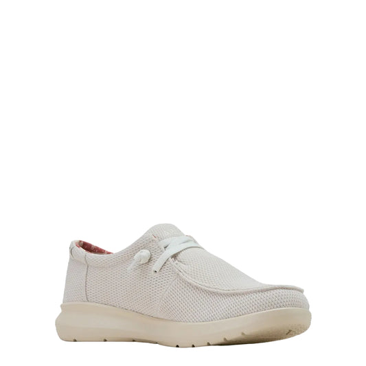10061335 | ARIAT MENS CREAM MESH HILO CASUAL SHOE
