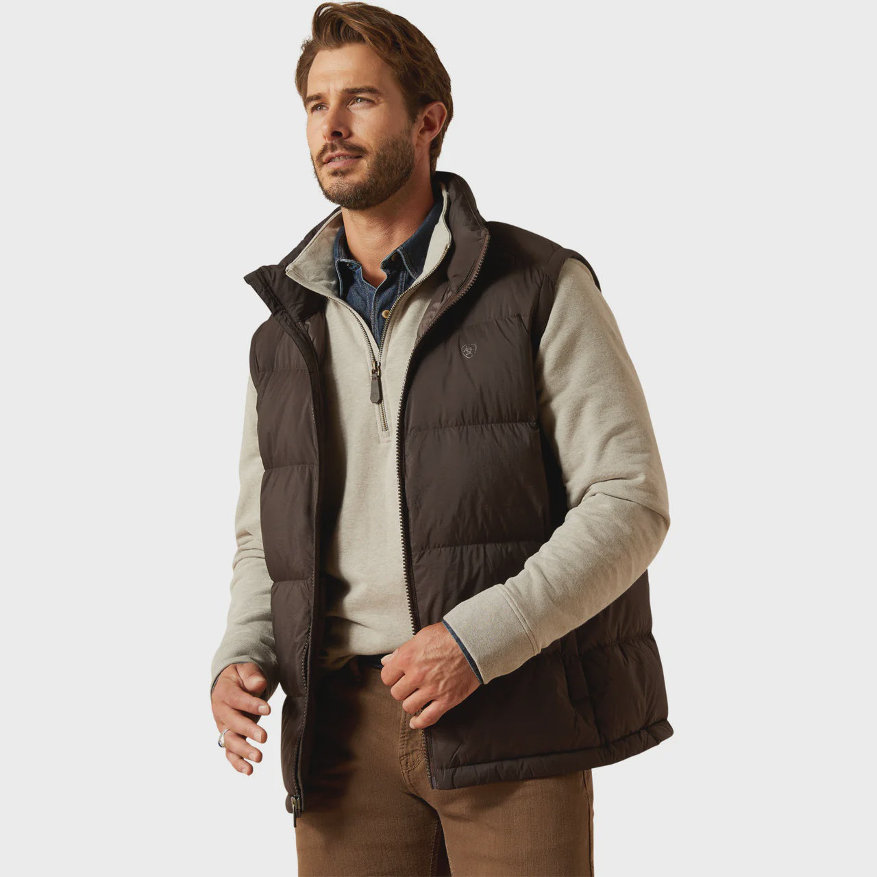 10062381 | ARIAT MENS ULTRAPUFF DOWN JAVA VEST