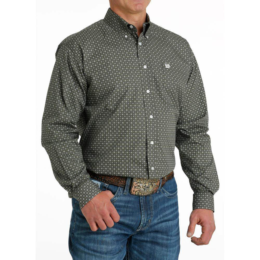 MTW1105661 | MENS CINCH OLIVE LS BD