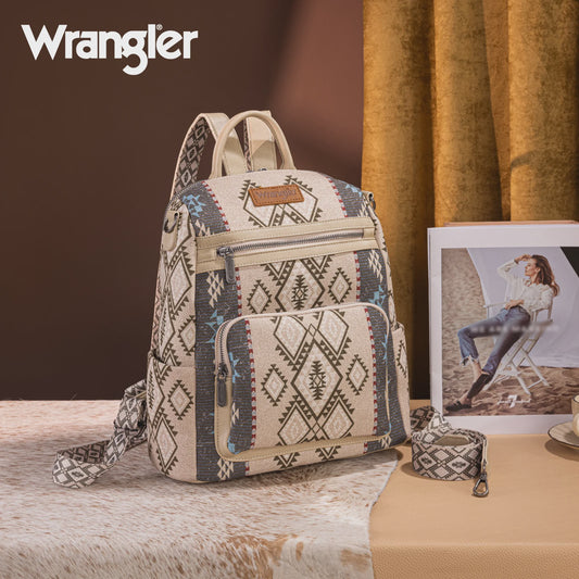 WG213-9110TN | WRANGLER AZTEC TAN BACKPACK