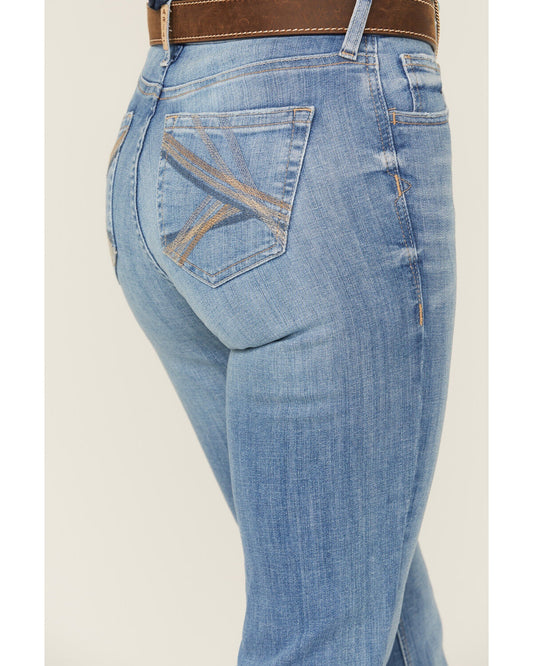 10051614 | ARIAT WOMENS ALICE SLIM HIGH RISE TROUSER JEAN-GLENDALE