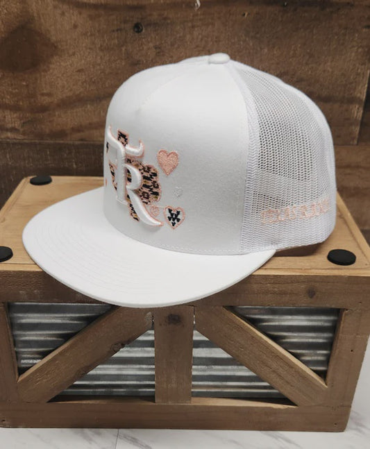 TEXAS RANCH CORAZON DE MELON WHITE/WHITE CAP