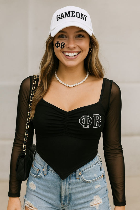 MN4260 | WOMENS L/S MESH TOP