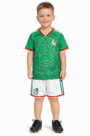KID'S MEXICO JERSEY WITH SHORTS