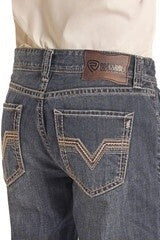 BM0SD02500 | ROCK&ROLL DARK VINTAGE RELAXED STRAIGHT LEG JEAN