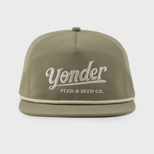 FEED & SEED ROPE | OUT YONDER CAP - OLIVE GREEN