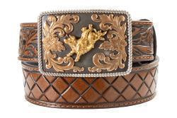 D120004702 | 3D BOYS BULLRIDER BROWN BELT