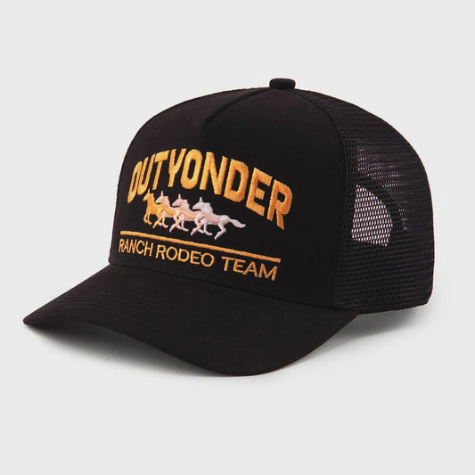 RANCH RODEO | OUT YONDER CAP - BLACK