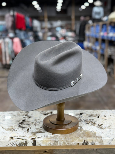 STETSON FELT 6X GRANITE GREY 4" BRIM
