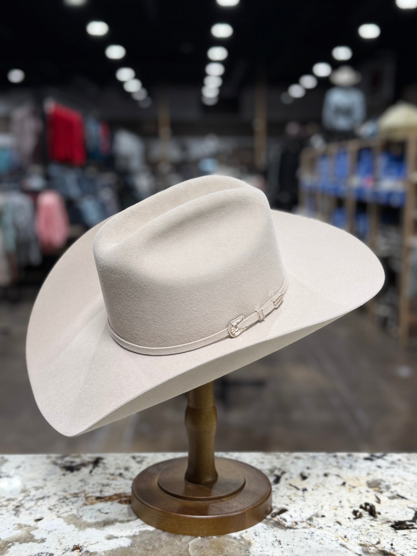 STETSON FELT 6X SILVERBELLY SKYLINE 4 INCH BRIM