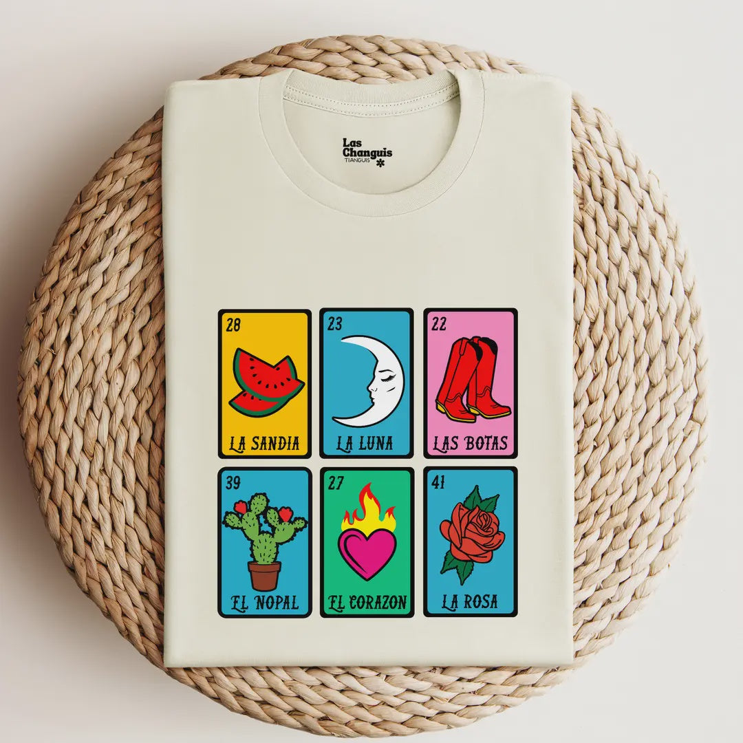 BEIGE LOTERIA S/S T-SHIRT