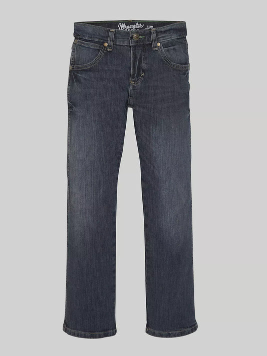 1088JWZBZ | WRANGLER BOYS RETRO SLIM STRAIGHT DARK WASH JEANS