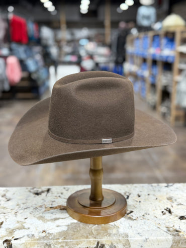 RESISTOL FELT 5X CHOCOLATE FIVE STAR 4 1/4 INCH BRIM