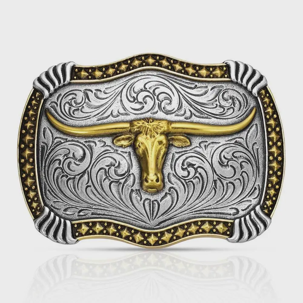 A1072P | ATTITUDE LONGHORN LEGACY BUCKLE